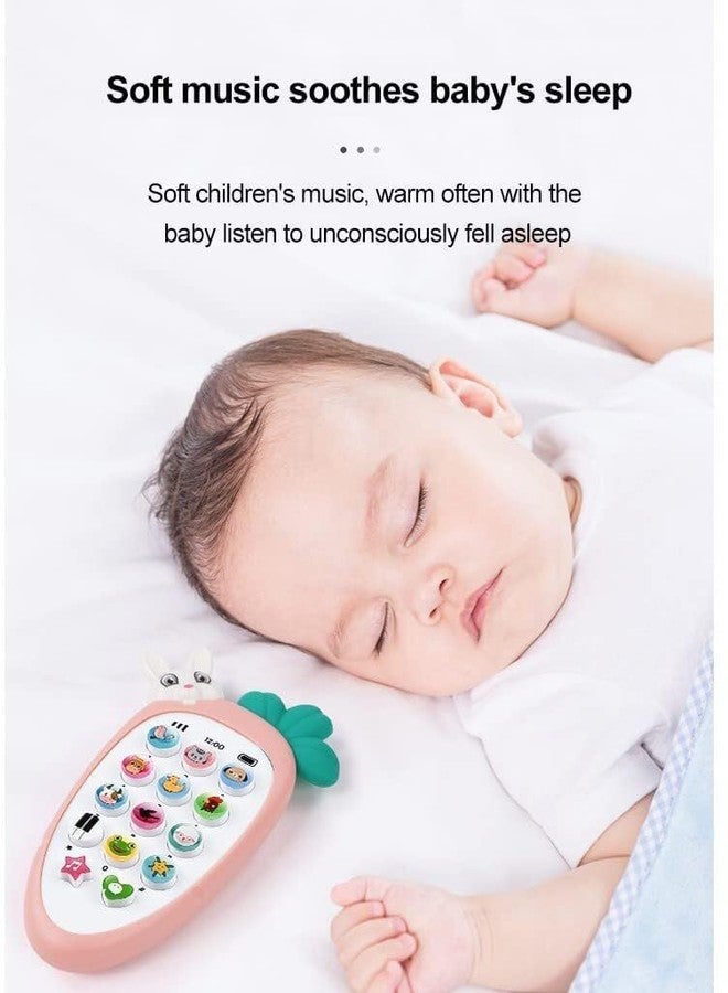 HDA GROUP Interactive Rabbit Toy Phone for Kids | Musical Baby Mobile with Lights (Multicolor) - Image 3